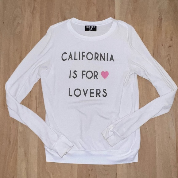 GOD SAVE LA California is for Lovers Sweater - Picture 1 of 2